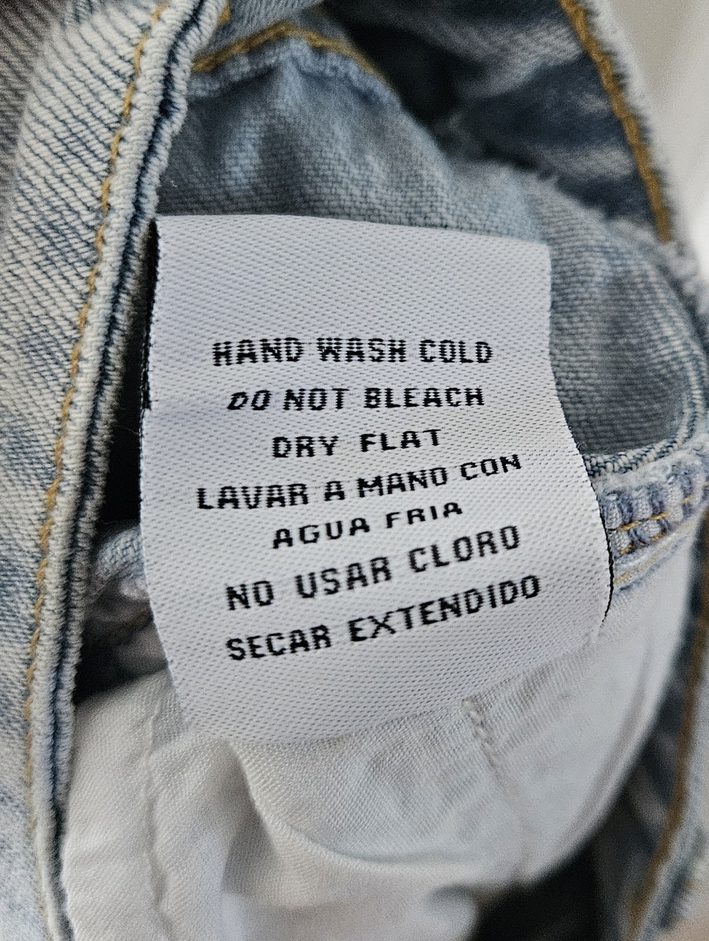 easel Winnie denim patchwork Mini Skirt - Picture 10 of 10